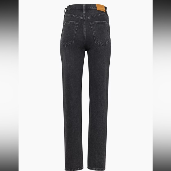 Denim Forum The '90s Boyfriend High Rise Tapered 30L size 27 - Picture 7 of 15